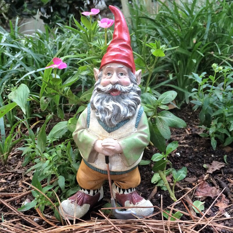 HomeStyles Nowaday Gnomes Golfer Statue & Reviews | Wayfair