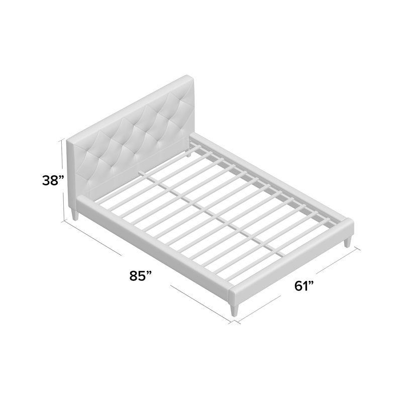 Wrought Studio Feliciano Upholstered Platform Bed & Reviews Wayfair