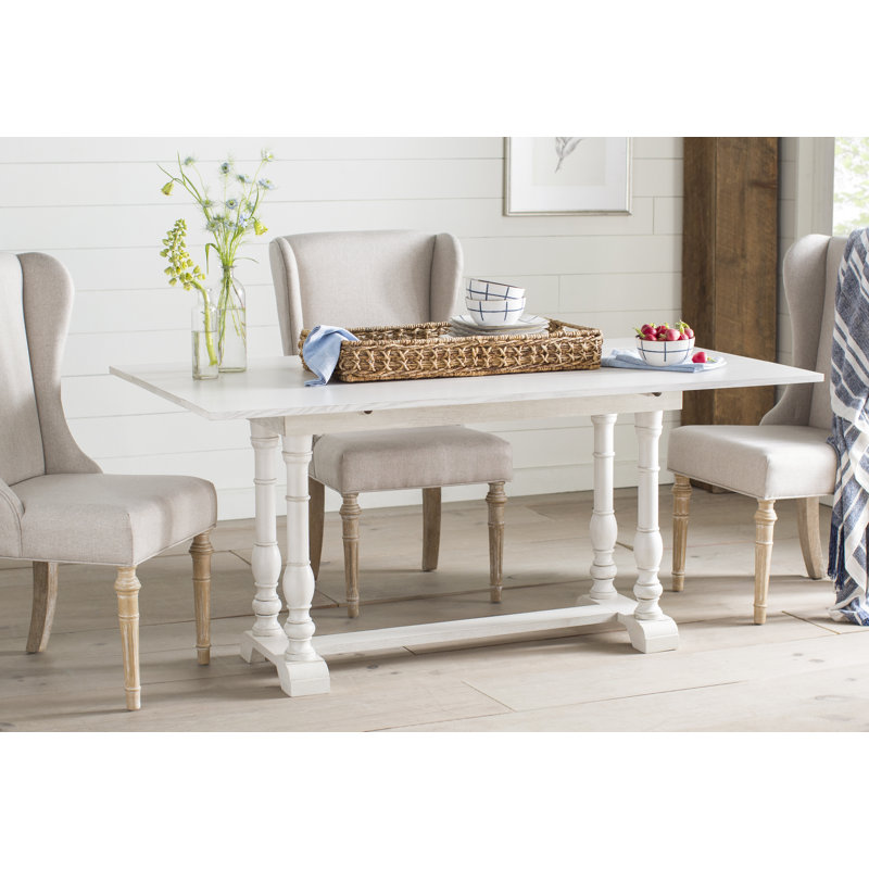 Lilian Farmhouse Folding Trestle Console To Dining Table Reviews Lilian Farmhouse Folding Trestle Console To Dining Table