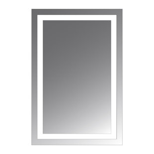 Modern Contemporary Led Medicine Cabinet Allmodern Emelda 22 X 30 Surface Mount Medicine Cabinet With Led Lighting