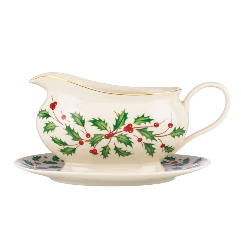 Lenox Holiday Gravy Boat with Stand & Reviews Wayfair