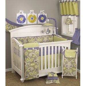 Periwinkle 10 Piece Crib Bedding Set