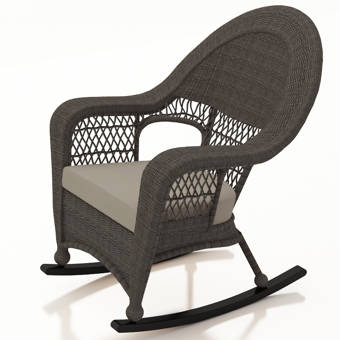 Tortuga Outdoor Tuscan Lorne Rocking Chair Reviews Wayfair Catalina Rocking Chair With Cushion By Forever Patio
