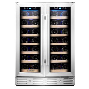 40 Bottle Dual Zone Built-In Wine Cooler