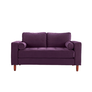 Loveseat Purple Sofas You Ll Love Wayfair Quickview