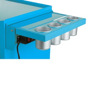 Folding Salon Cart Power Shelf