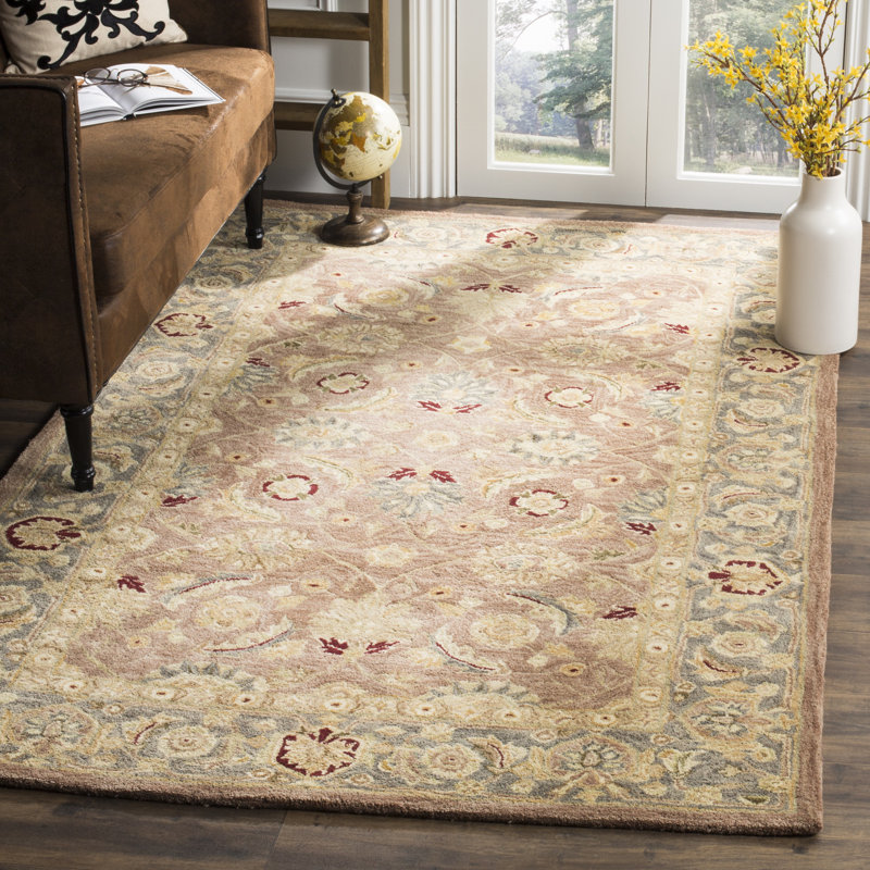 Safavieh Anatolia HandTufted Yellow/Green Area Rug & Reviews Wayfair