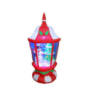 christmas lantern with snowmen and christmas tree inflatable lighted display - Snoopy Blow Up Christmas Decorations christmas lantern with snowmen and christmas tree inflatable lighted display - Snoopy Blow Up Christmas Decorations