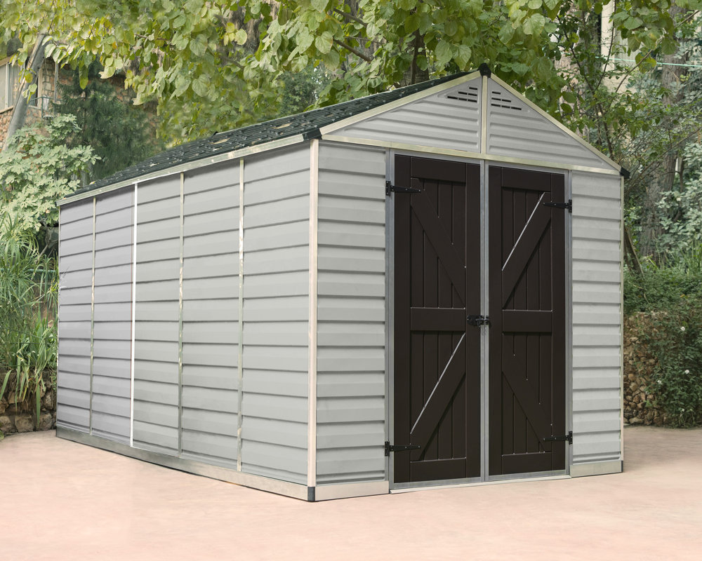 Garden Sheds 5 X 9 palram skylight™ 7 ft. 9 in. w x 12 ft. 5 in. d plastic storage Garden Sheds 5 X 9 palram skylight™ 7 ft. 9 in. w x 12 ft. 5 in. d plastic storage
