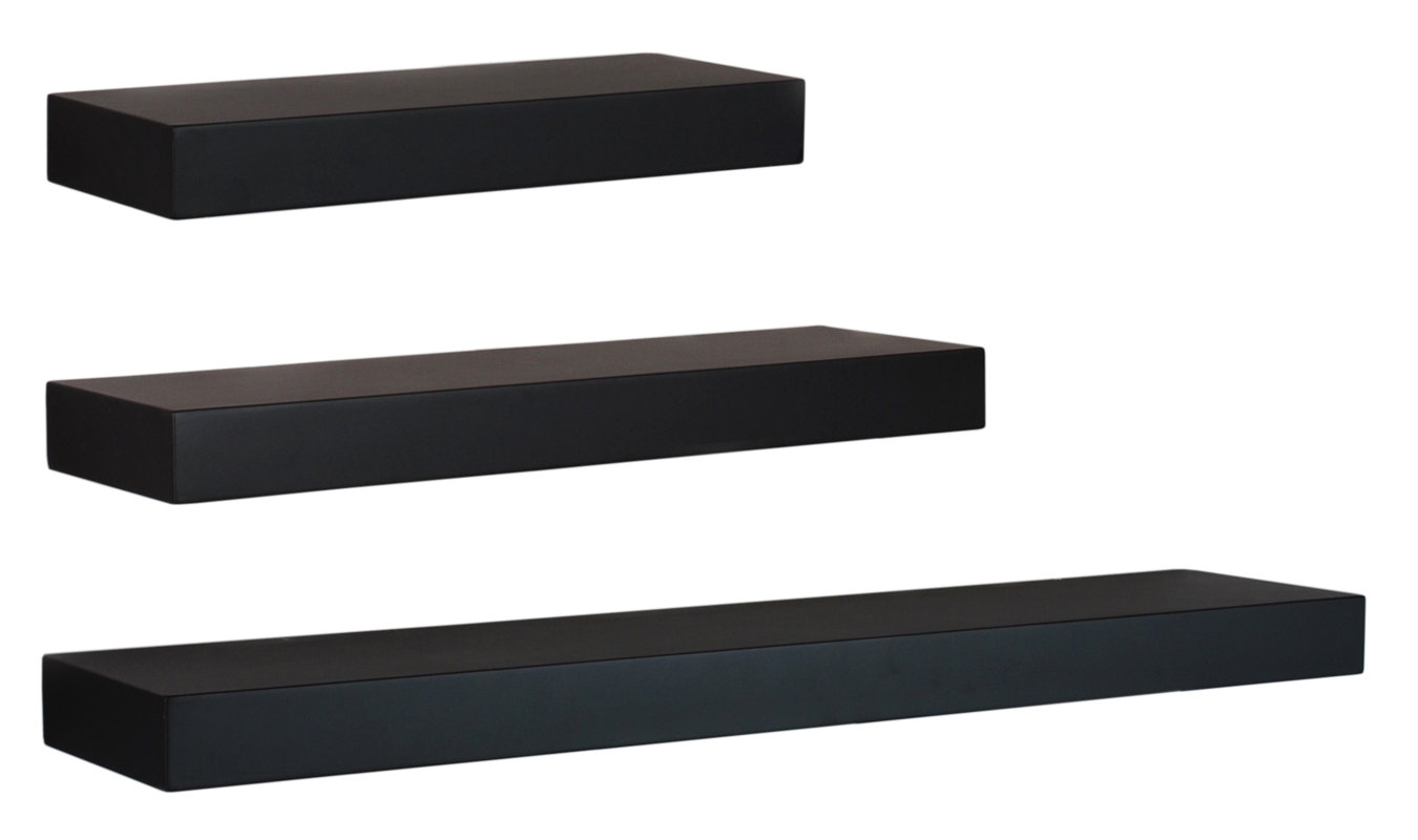 Rectangle 3 Piece Wall Shelf Set & Reviews Birch Lane