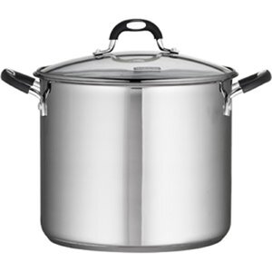 Heuck 12 -qt. Encapsulated Stockpot with Class Lid