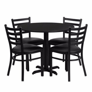 Pierron 5 Piece Dining Set by Red Barrel Studio