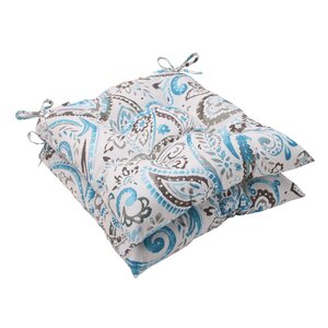 Paisley Outdoor Seat Cushion (Set of 2)