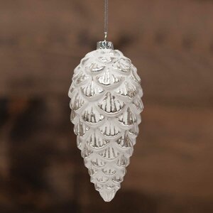 Glass Pinecone Ornament