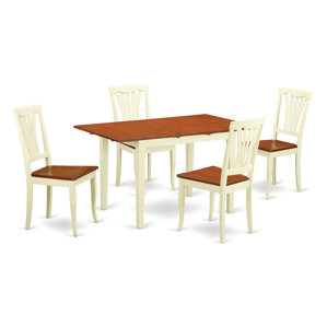 Norfolk 5 Piece Dining Set by Wooden Importers