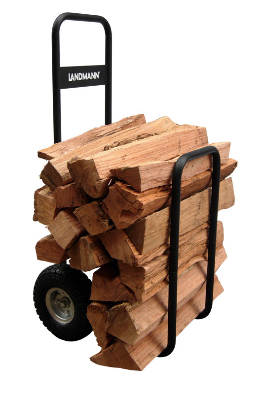 Landmann Firewood Steel Log Carrier & Reviews Wayfair