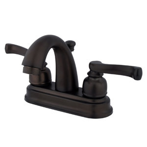 Royale Centerset Double Handle Bathroom Faucet with Drain Assembly