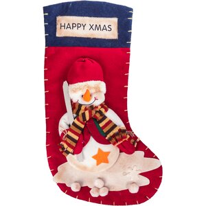 High End Large 3D Classic Christmas Stocking