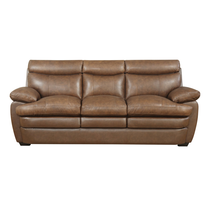 Darby Home Co Millwood Leather Sofa Reviews Wayfair Trending Searches