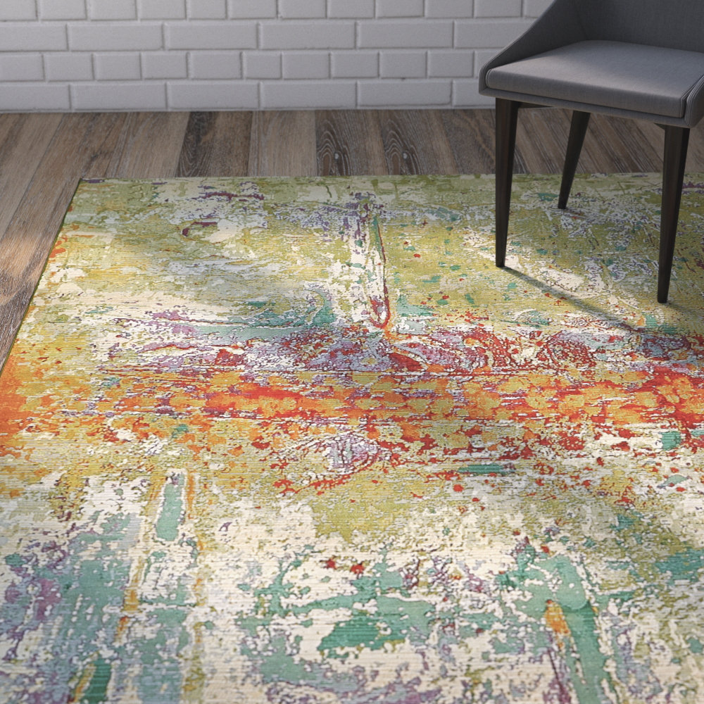 Barone Green Area Rug