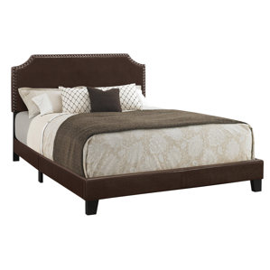 Lanark Queen Upholstered Panel Bed by Charlton Home