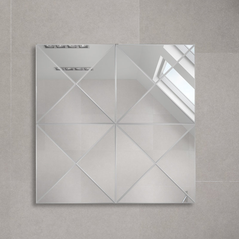 Majestic Mirror Triangle Style Two Wall Wayfair Triangle Style Two Wall Mirror