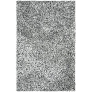 Kenneth Hand-Tufted Gray/Black Area Rug