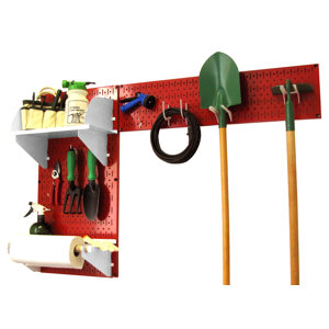 Pegboard Garden Tool Board Organizer Kit