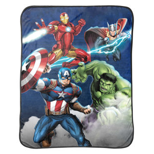 Marvel Avengers Circle Throw Marvel Avengers Circle Throw