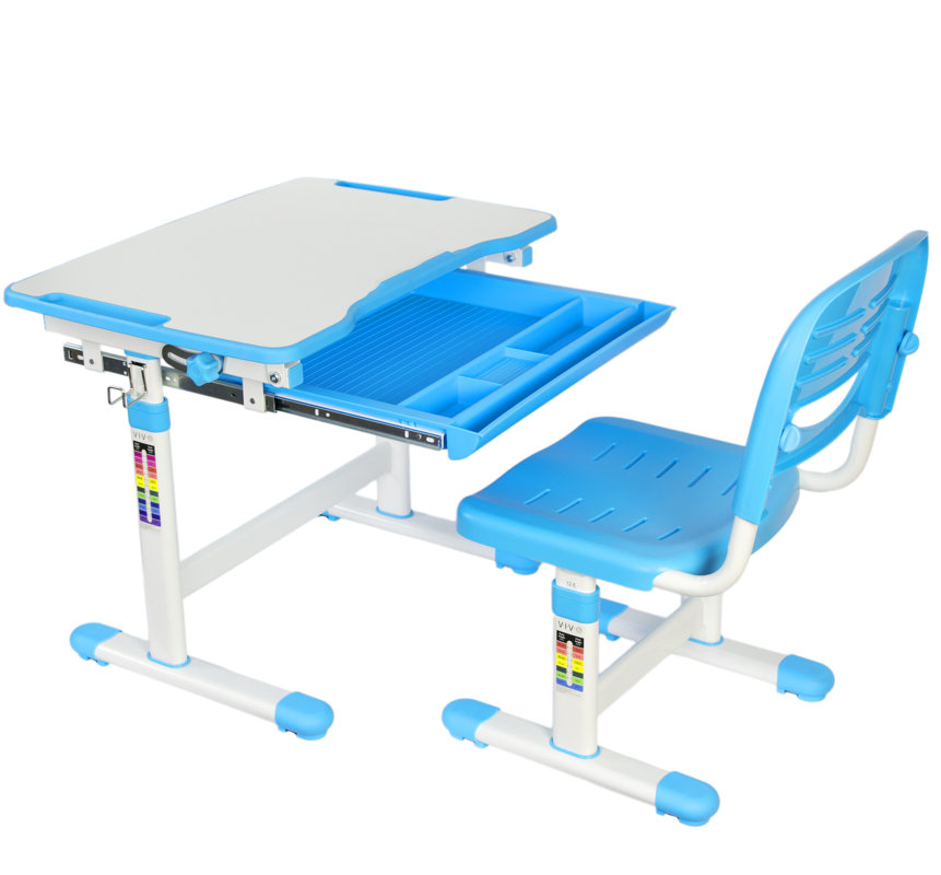 Vivo Height Adjule Children S Desk With Chair Reviews Vivo Height Adjule Children S Desk With Chair