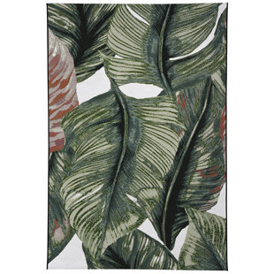 Palm Leaf Rug Wayfair Co Uk Garden Leaf Rug