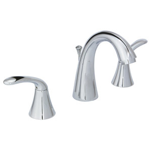 Trend Widespread Standard Faucet Double Handle with Drain