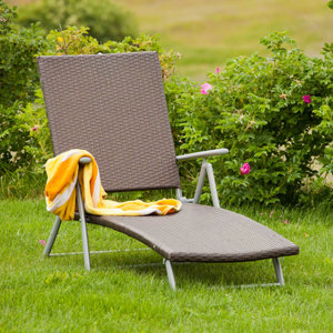 Klappbare Einzelliege Moonseed von Garten Living