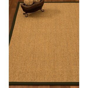 Healey Hand Woven Brown Area Rug