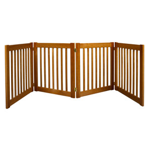 Amish Handcrafted 4 Panel Free Standing EZ Gate