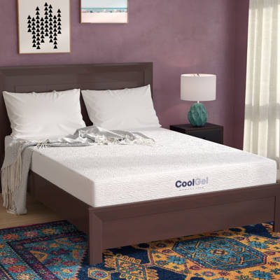 Lucid 8 Firm Gel Memory Foam Mattress Reviews Wayfair 8 Medium Gel Memory Foam Mattress