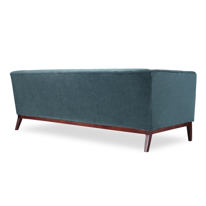 Kardiel Margaret Mid Century Modern English Tufted Chesterfield Sofa