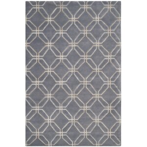 Slate Geometric Rug