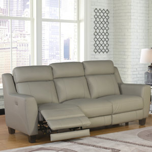 Florham Leather 2 Piece Living Room Set by Latitude Run