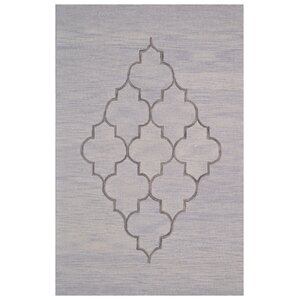 Wool Hand-Tufted Gray Area Rug