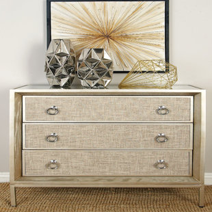 Fabric Chest Of Drawers Wayfair 3 Drawer Accent Chest