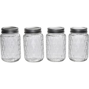 Treasure 4 Canning Jar set (Set of 4)