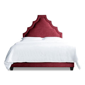 Lexi Upholstered Platform Bed by My Ch..