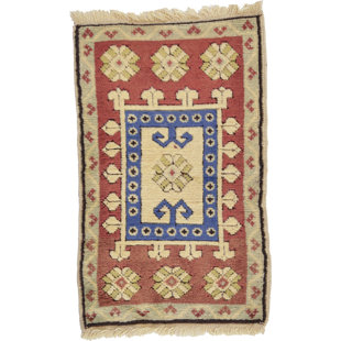 Rust And Blue Rug Wayfair One Of A Kind Glenaire Hand Knotted 1 9 X 2 10 Wool Rust Red Blue Area Rug