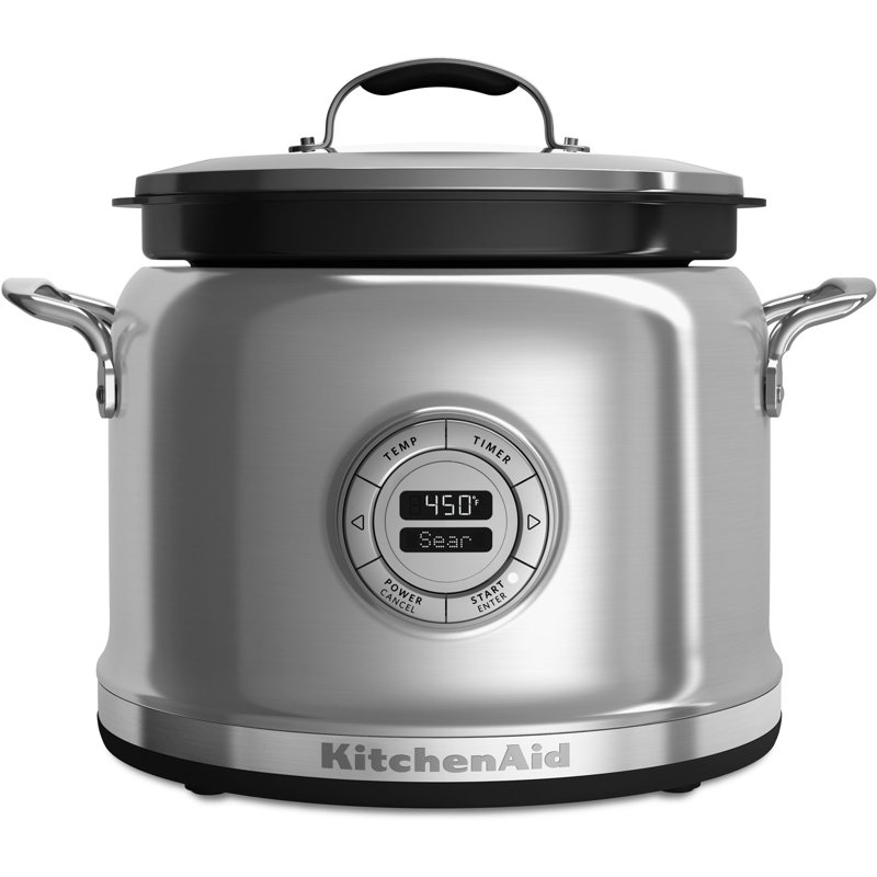 Kitchenaid 4 Qt Multi Cooker With Stir Tower Kmc4244 Kitchenaid 4 Qt Multi Cooker With Stir Tower Kmc4244 Reviews Wayfair