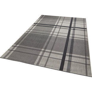 Tartan Rugs Wayfair Co Uk Moe Sand Grey Indoor Outdoor Area Rug