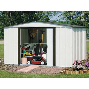 Newburgh 10 ft. 3 in. W x 7 ft. 11 in. D Metal Storage Shed