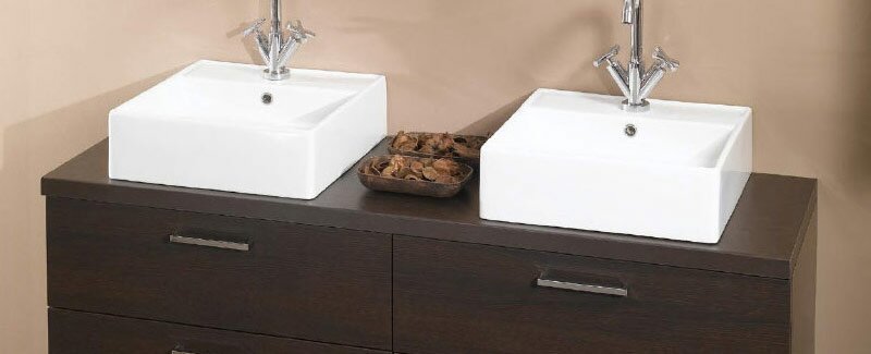 61 Double Bathroom Vanity Top