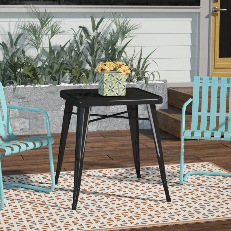 T Austin Design Jesse Square Galvanized Steel Coffee Table Wayfair Jesse Square Galvanized Steel Coffee Table