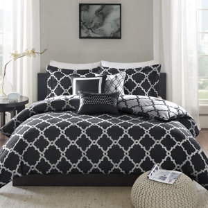 Alta 6 Piece Reversible Duvet Cover Set